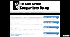 Desktop Screenshot of ncsongwriters.org